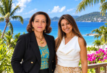 MarryCaribbean.com and IADWP Announce Strategic Alliance for Caribbean Romance Tourism Two women centered in front of a Caribbean beach and turquoise sea.